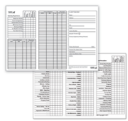 Instructor Record Cards
